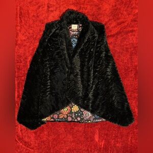 Vintage Cupio faux fur vest